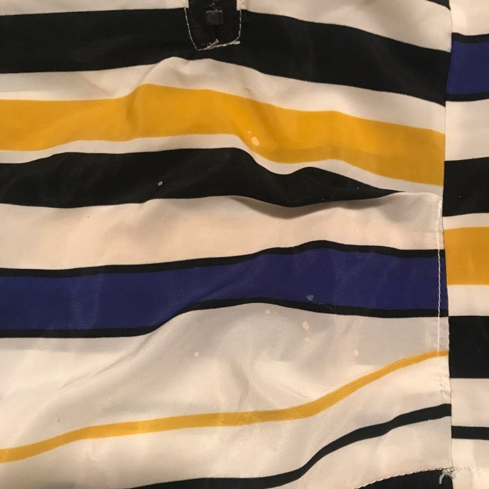 Striped Mini Dress With Pockets - Picture 7 of 7